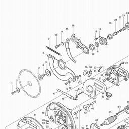 Makita 5103R spare parts