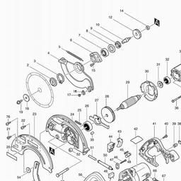 Makita 5603R spare parts