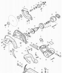 Makita 5604R spare parts