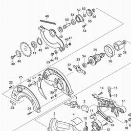 Makita 5621RD spare parts