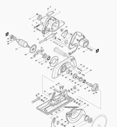Makita 5900BR spare parts