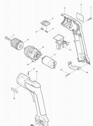 Makita 6019D spare parts