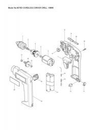 Makita 6070D spare parts