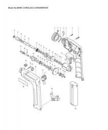 Makita 6094D spare parts