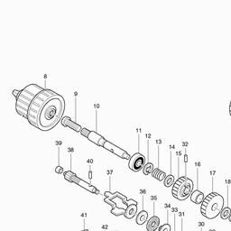 Makita 6095D spare parts