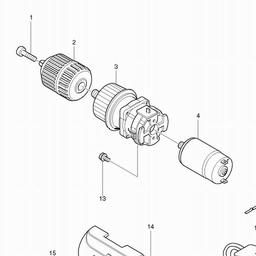 Makita 6096D spare parts