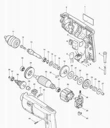 Makita 6310 spare parts