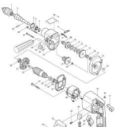 Makita 6510B2 spare parts