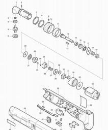 Makita 6704D spare parts