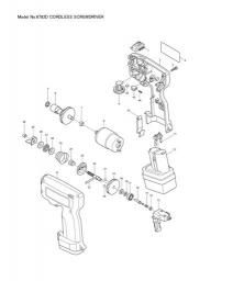 Makita 6792D spare parts