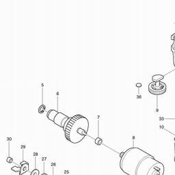 Makita 6794D spare parts