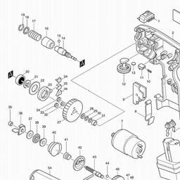 Makita 6795D spare parts