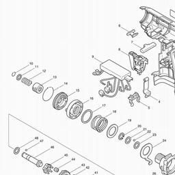 Makita 6797D spare parts