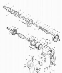 Makita 6820V spare parts