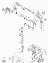 Makita 6832 spare parts
