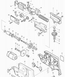 Makita 6835D spare parts