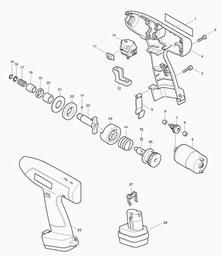 Makita 6903VD spare parts