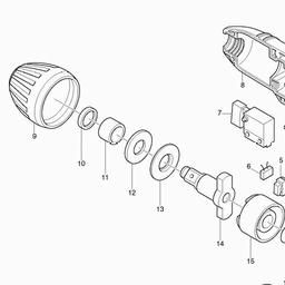 Makita 6904VH spare parts