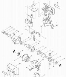 Makita 6908D spare parts