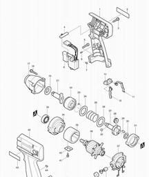 Makita 6918D spare parts