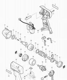 Makita 6918FD spare parts