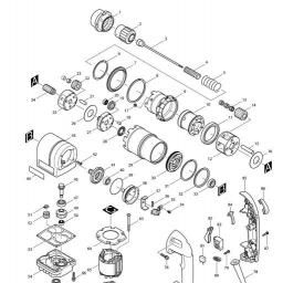 Makita 6924N spare parts