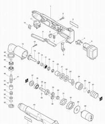 Makita 6940D spare parts