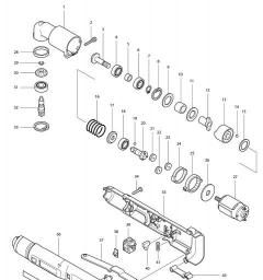 Makita 6942D spare parts