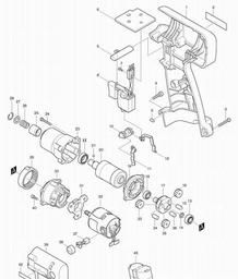 Makita 6960D spare parts
