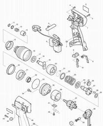 Makita 6980FD spare parts