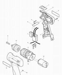 Makita 8270D spare parts