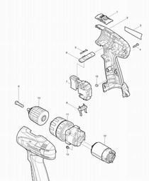 Makita 8271D spare parts