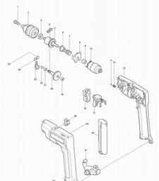 Makita 8400D spare parts