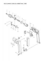 Makita 8400VD spare parts