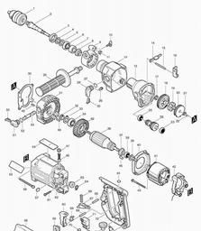 Makita 8406C spare parts