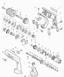 Makita 8412D spare parts