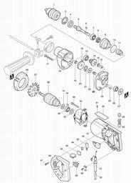 Makita 8419B spare parts