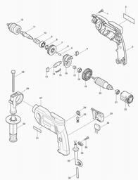 Makita 8450 spare parts