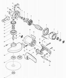Makita 9027S spare parts