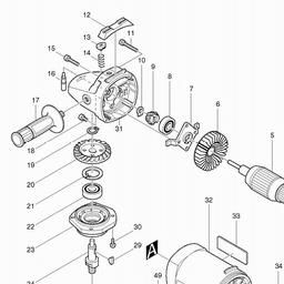 Makita 9029 spare parts