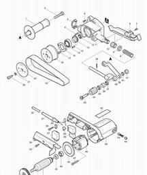 Makita 9031 spare parts