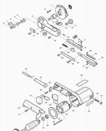 Makita 9032 spare parts