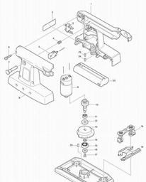 Makita 9035D spare parts