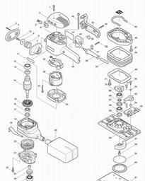 Makita 9046 spare parts