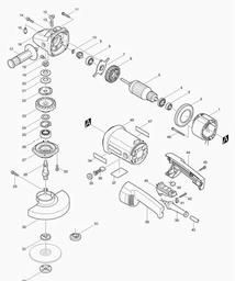 Makita 9047S spare parts