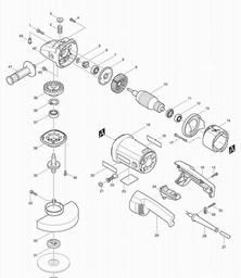 Makita 9069S spare parts