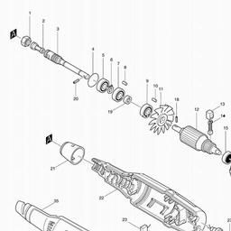 Makita 906 spare parts