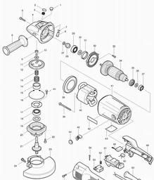 Makita 9079S spare parts