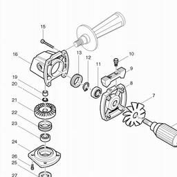 Makita 9207SPC spare parts