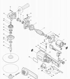 Makita 9217SPC spare parts